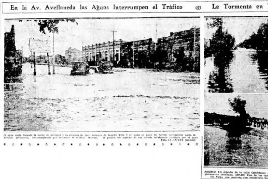 EN 1948. Pasaron 12 años y la situación en Rìo Colorado seguía igual. Trabajo intenso de los bomberos.