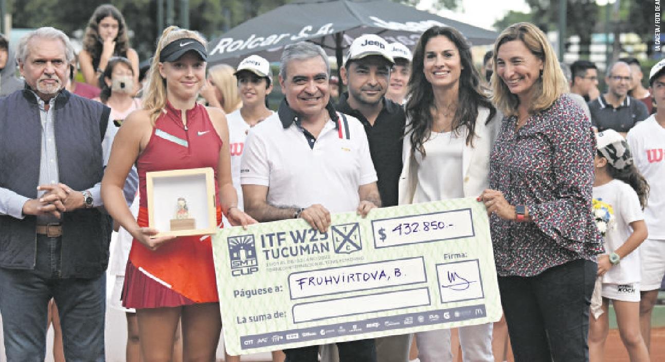 Gaby Sabatini fue el broche de oro en el cierre del torneo internacional que se jugó en Tucumán