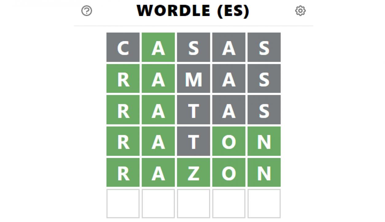 Wordle, un adictivo juego de palabras que fue comprado por el New York Times