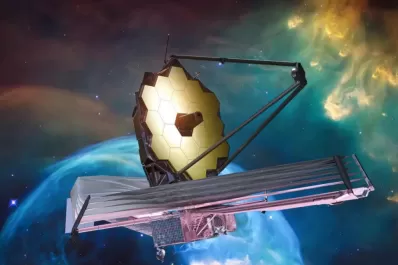 El James Webb vio su primer destello de luz