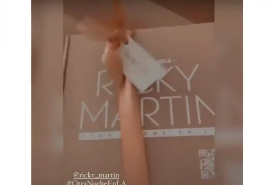 Ricky Martin sorprendió a Barbie Vélez y le envió un regalo 