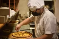 Pizzas con dos opciones de masa