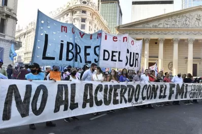 Rechazo al acuerdo con el FMI: la izquierda sentó posición