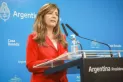 “No hay ningún riesgo de hiperinflación”, aseguró la vocera Gabriela Cerruti