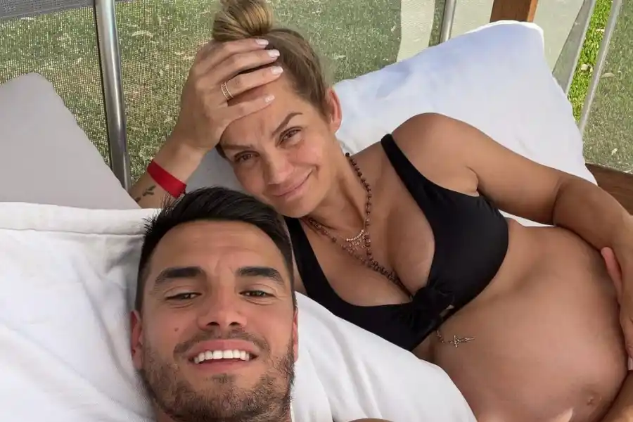 Eliana Guercio y Chiquito Romero fueron padres por cuarta vez