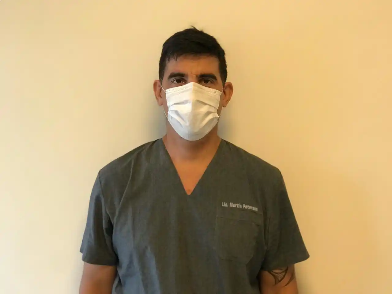 El médico Martín Petersen