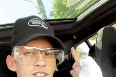 L-Gante: “yo estoy bien, lo que más sufrí es el allanamiento en las dos casas