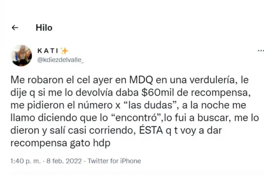 Foto Twitter @kdiezdelvalle_