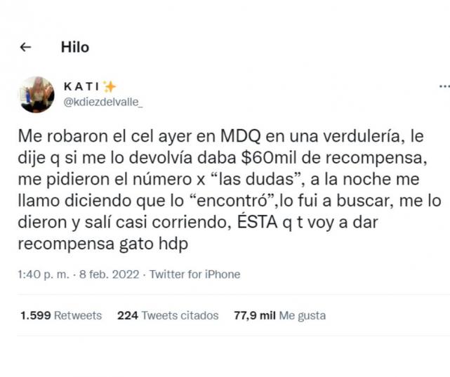 Foto Twitter @kdiezdelvalle_