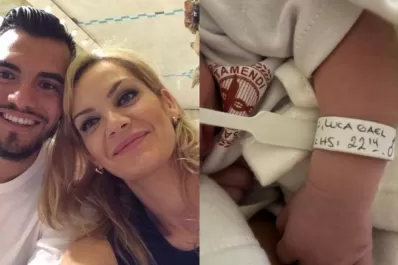Eliana Guercio y Chiquito Romero compartieron la primera foto de su hijo Luca