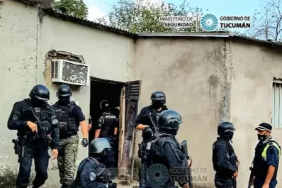 En ocho allanamientos, la Policía encontró elementos robados en el Este tucumano