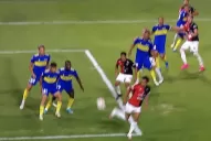 Con una asistencia de lujo del Pulguita Rodríguez, Colón le empató a Boca en el final del partido