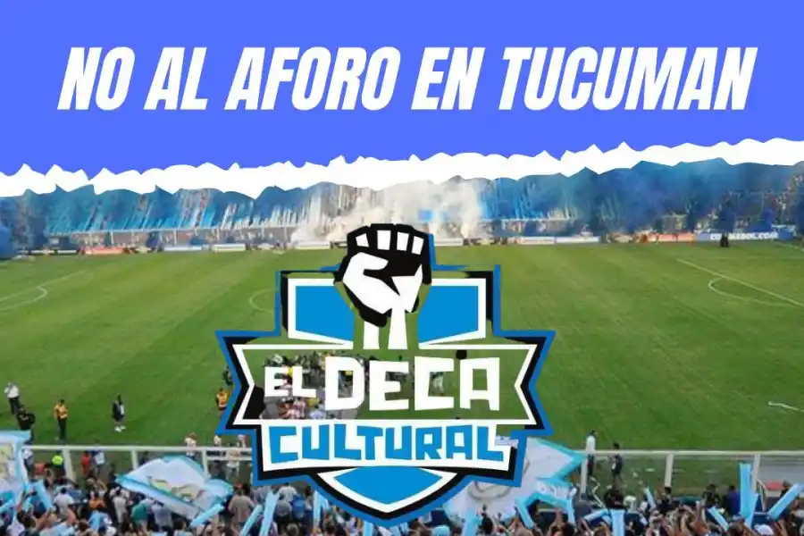  “#NoAlAforoEnTucuman”, la consigna de los hinchas para protestar en las redes sociales