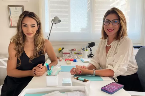 Thelma Fardin presentó a su abogada en Brasil