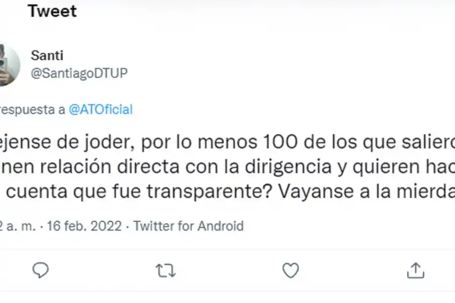 Atlético: polémica en las redes sociales por los apellidos conocidos que salieron sorteados