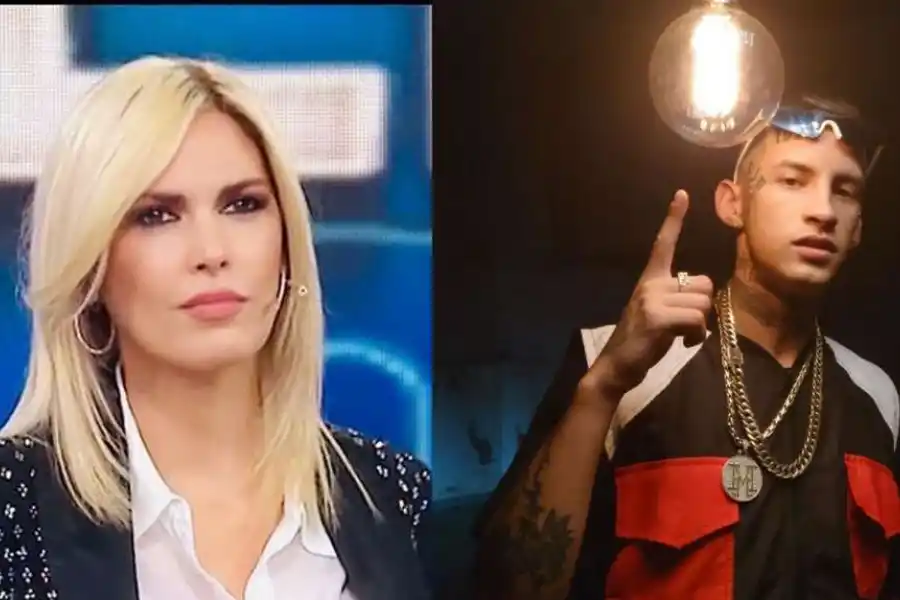 Viviana Canosa y L-Gante