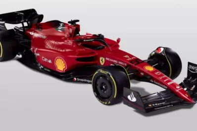 Ferrari presentó su modelo F1-75 para la temporada 2022 de la Fórmula 1
