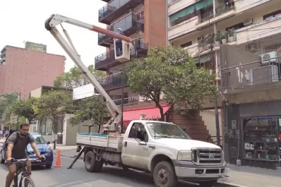 Iluminación: se instalarán nuevas luces LED en 25 de Mayo