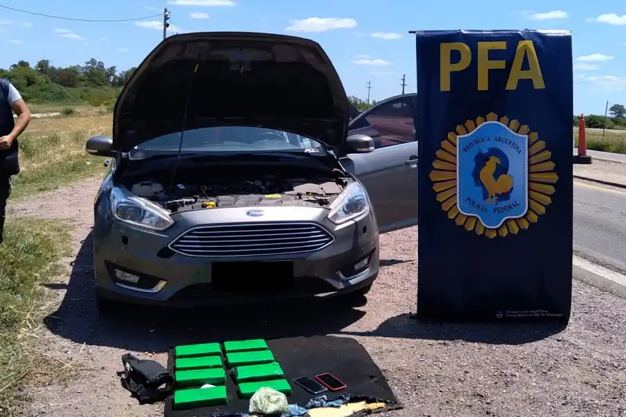 OPERATIVO. Desarticularon una banda narco-criminal en Salta. FOTO POLICÍA FEDERAL ARGENTINA (PFA).