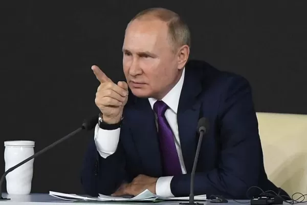 Putin responsabilizó a Ucrania por la escalada de combates en la frontera