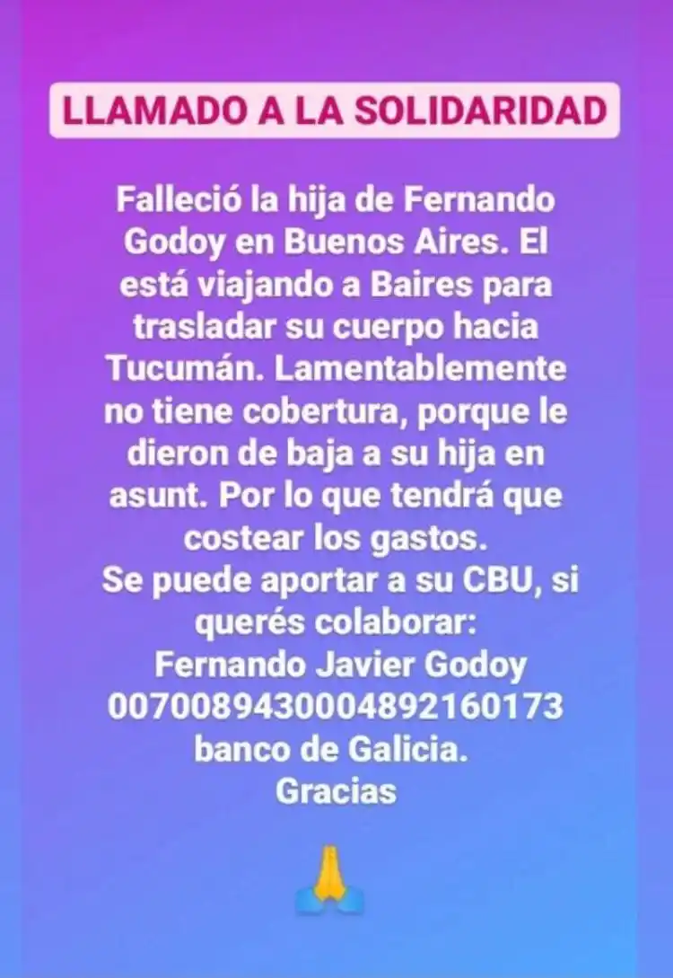 Falleció una estudiante de cine tucumana y recaudan fondos para traer sus restos a la provincia