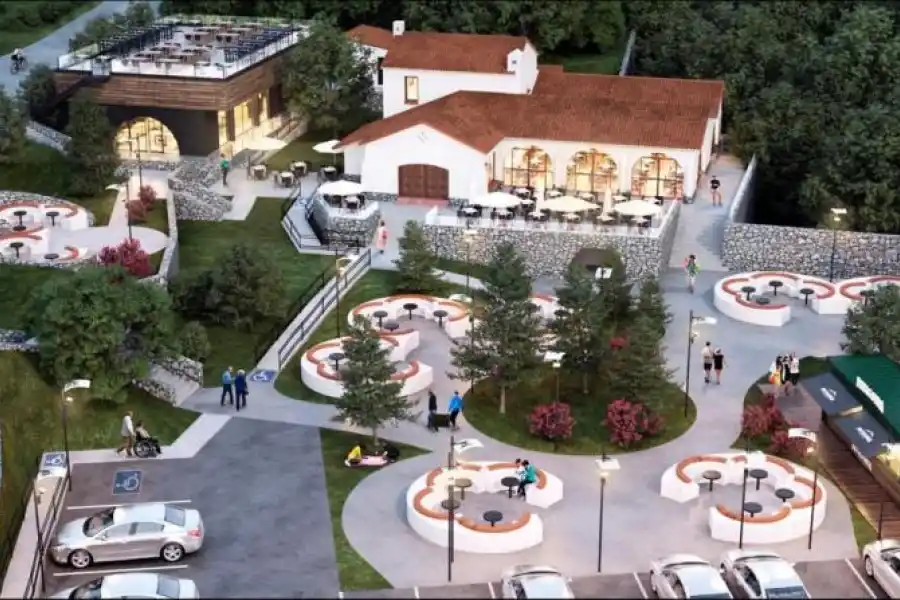 EL PROYECTO TERMINADO. Así lucirá la Primera Confitería. El plazo fijado es octubre, pero podría adelantarse.