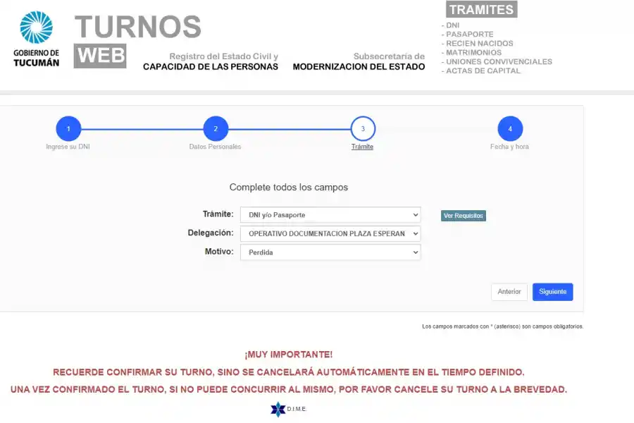 DNI: cómo acceder a los turnos gratuitos para el operativo móvil de documentación en Tucumán