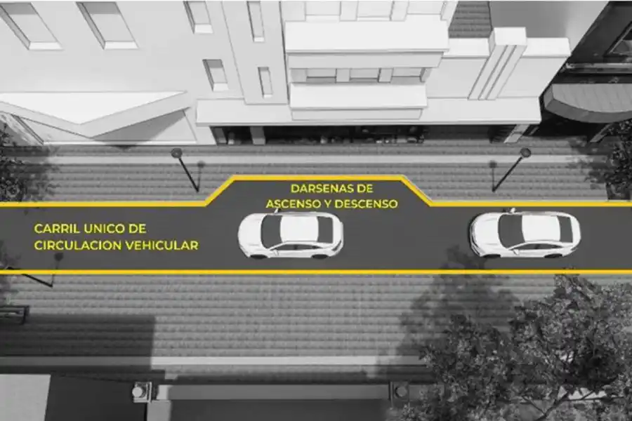 Semipeatonal en Laprida: qué sucederá con el tránsito y hasta cuándo se extenderán los trabajos