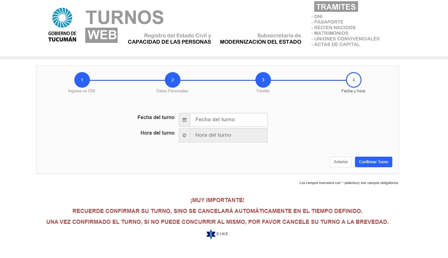 DNI: cómo acceder a los turnos gratuitos para el operativo móvil de documentación en Tucumán