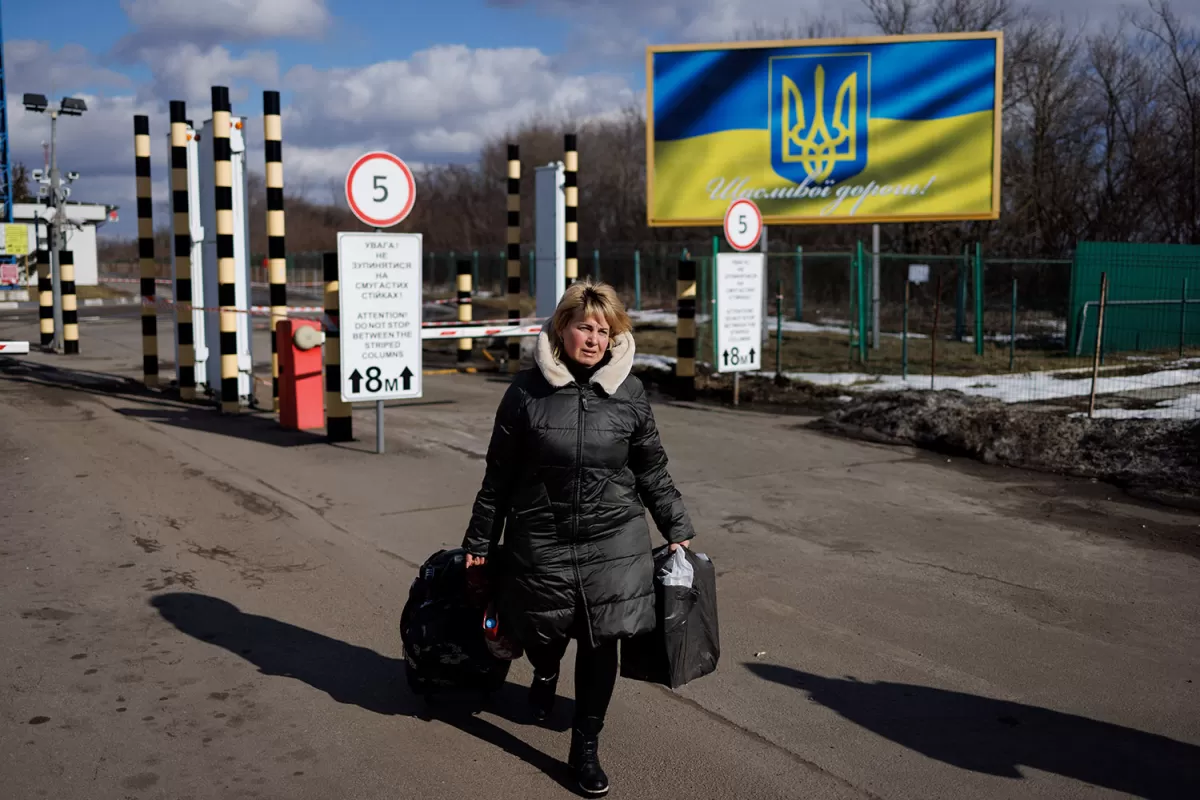 Países vecinos de Ucrania se preparan para recibir desplazados