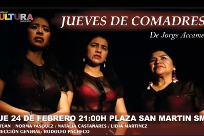 La obra de teatro Jueves de comadres llega a Tucumán