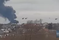 Invasión rusa a Ucrania: el momento de los ataques aéreos de los helicópteros de Rusia