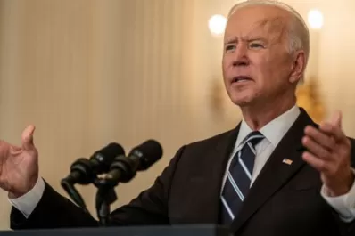 Biden condenó el ataque de Putin contra Ucrania y prometió represalias