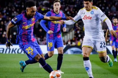 Olympiacos-Atalanta y Napoli-Barcelona, lo más destacado de la agenda de TV