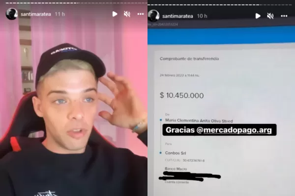 Santi Maratea compró el primer camión para los bomberos de Corrientes: “La rompimos”
