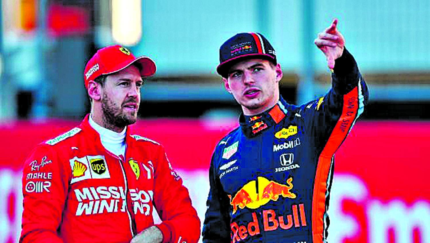 NEGATIVA. Vettel y Verstappen no quieren participar del Gran Premio de Rusia.