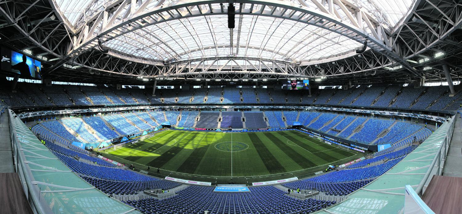 SE CAE LA SEDE. Debido a la guerra, la UEFA planea cambiar el escenario de la final de Champions. San Petersburgo perdería su lugar.