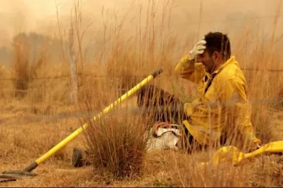 Incendios: la lluvia trajo alivio en algunos puntos de Corrientes