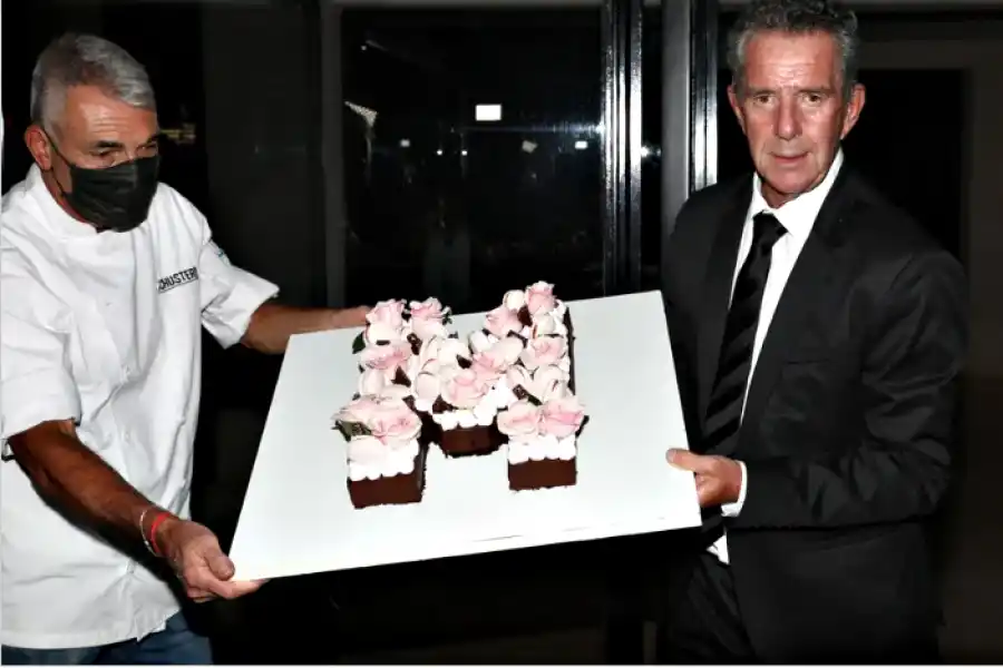 LA INICIAL. La torta-letra marca tendencia en la pastelería.  