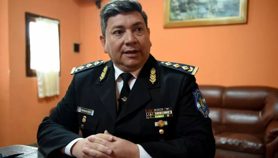 DIMISIÓN. Renunció Manuel Bernachi como jefe de la Policía de Tucumán.