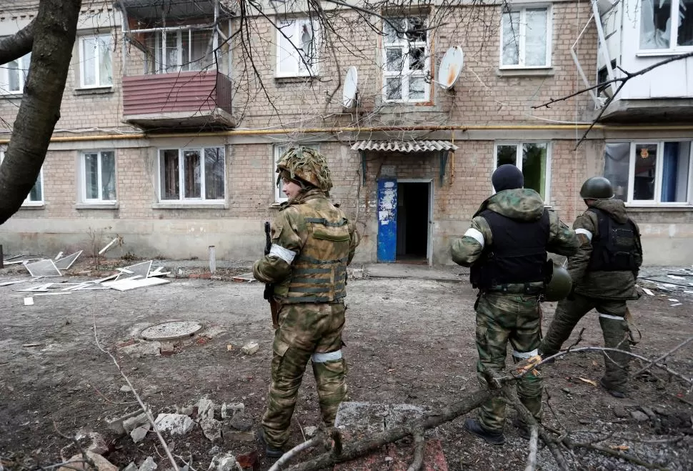 HORROR. En Ucrania se despertaron con las explosiones producidas por la caída de misiles 