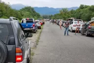 Levantaron el corte y ya se puede circular por la ruta camino a los Valles