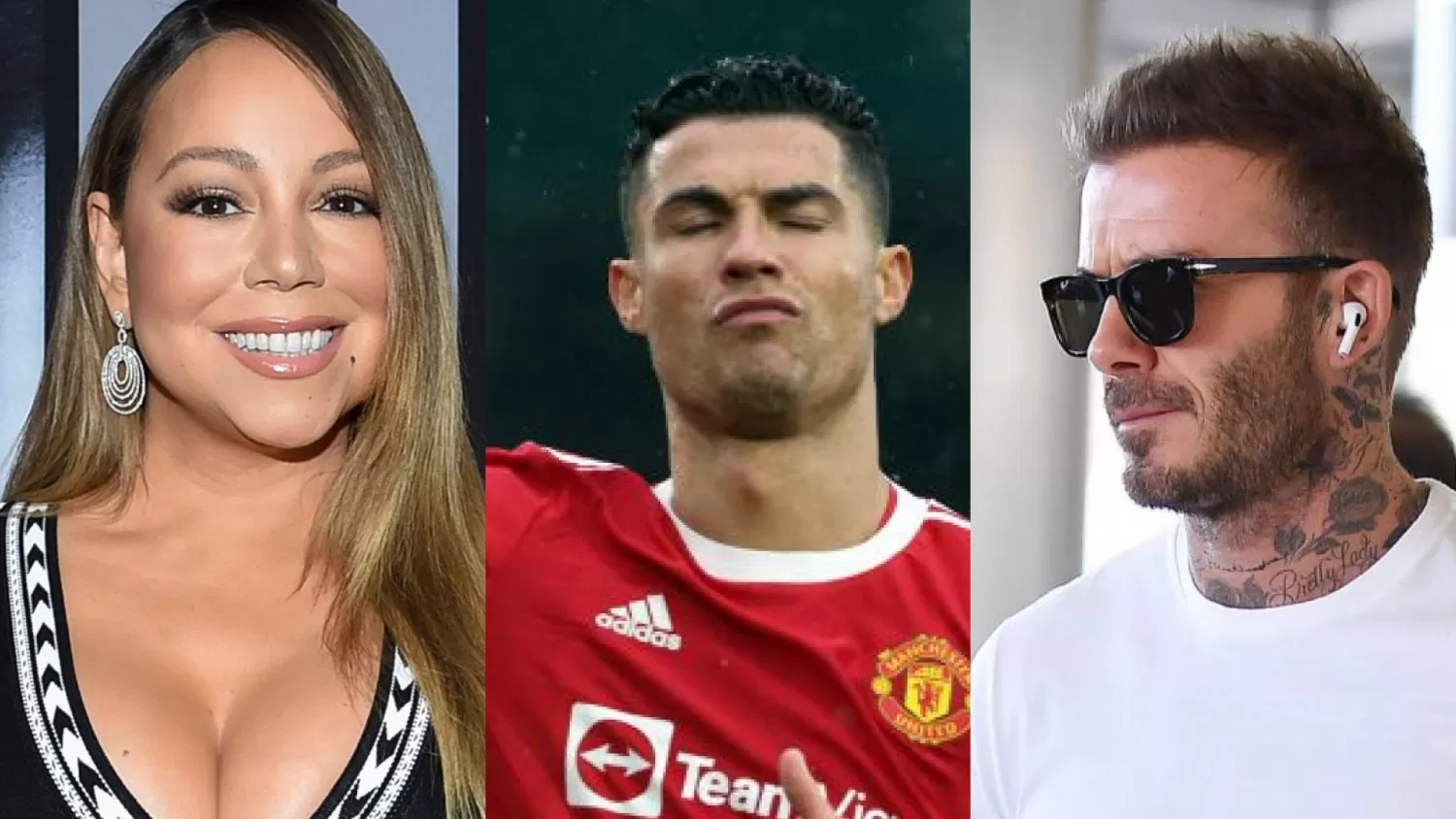 Mariah Carey, Cristiano Ronaldo y David Beckham, algunos famosos que aseguraron partes de sus cuerpos.