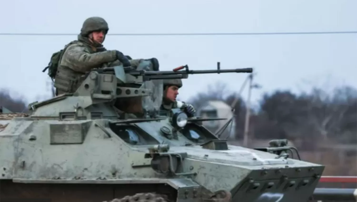 INVASORES. El ejército ruso ingresó hace dos semanas al territorio ucraniano.