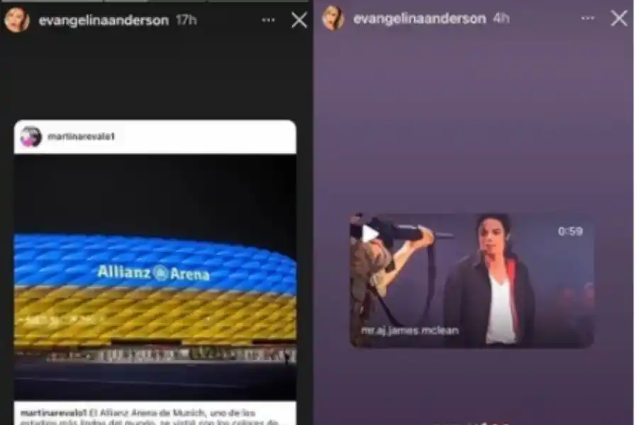 La preocupación de Evangelina Anderson por la guerra en Ucrania