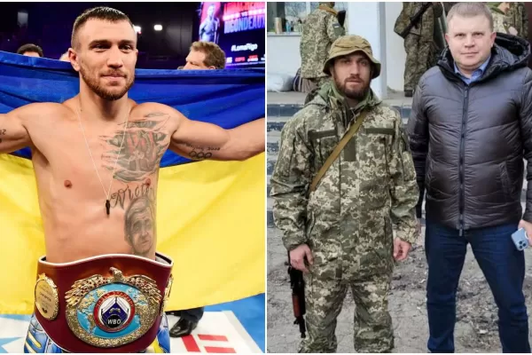 Vasiliy Lomachenko, campeón mundial de boxeo, se unió al ejército de Ucrania
