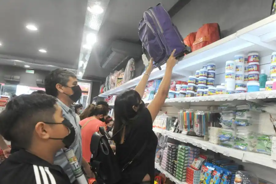 MOTIVOS. LOL, Frozen, Sonic y Spiderman son los personajes más buscados en las mochilas de los más chicos.