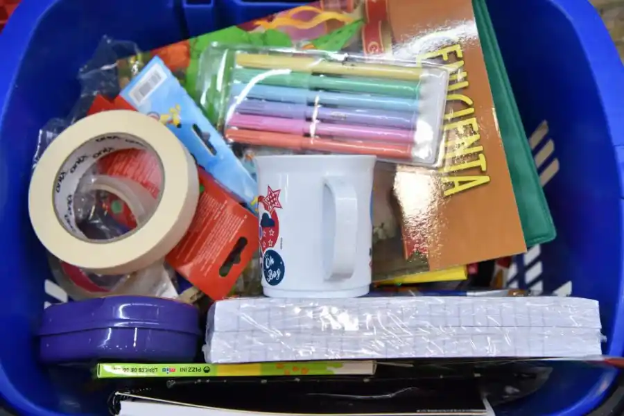 TENDENCIA. Los estudiantes eligen tonos pastel y útiles “eco friendly”.