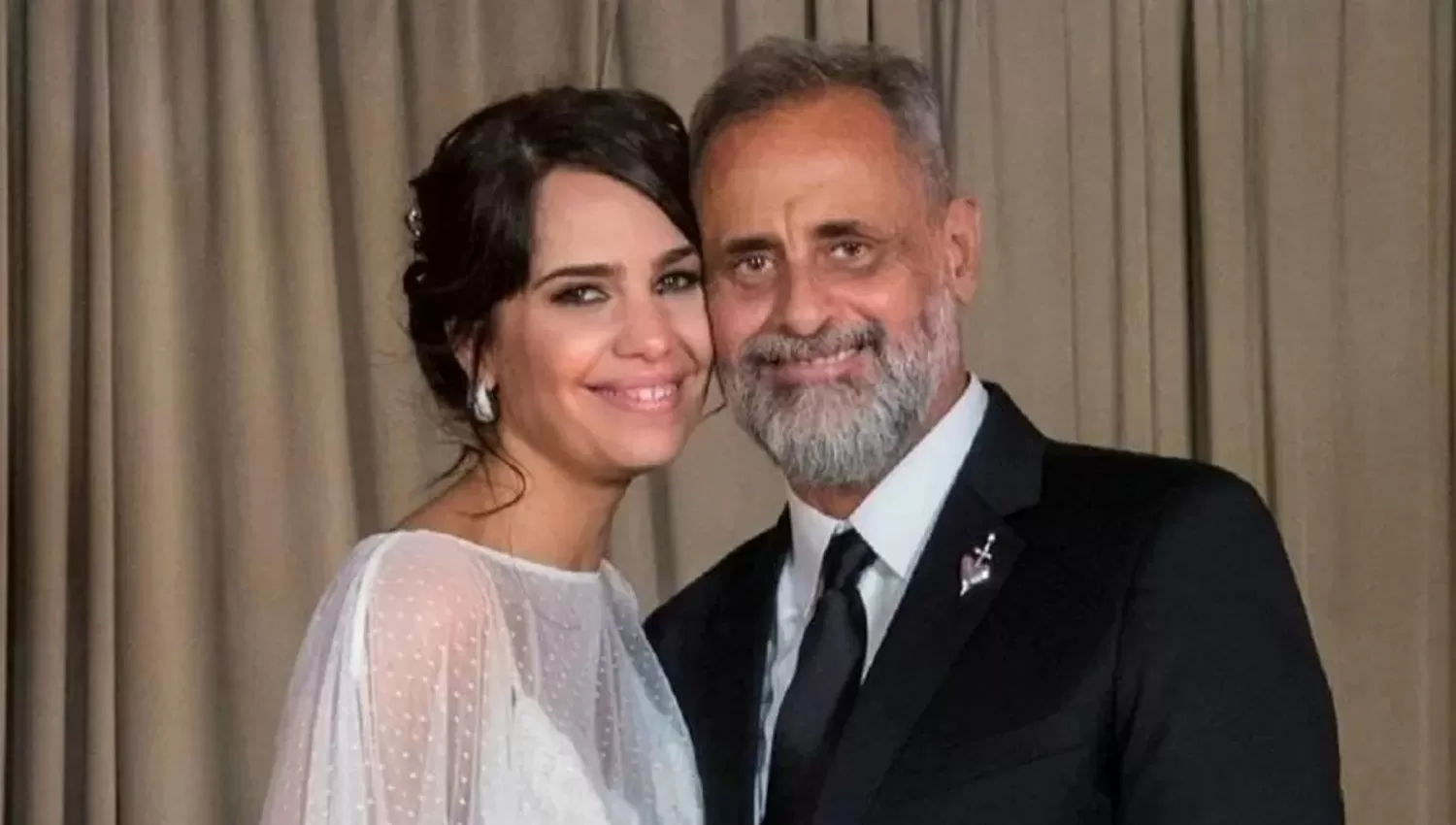 SEPARADOS. Jorge Rial y Romina Pereiro ya no son más marido y mujer. Foto tomada de: América 24.