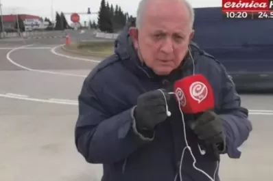 Confundieron a Chiche Gelblung con un refugiado ucraniano